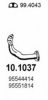 CITRO 95544414 Exhaust Pipe